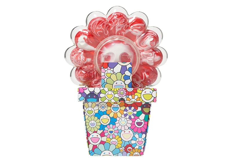 NTWRK x Takashi Murakami TM/KK X-Ray Flower PVC Figure Red