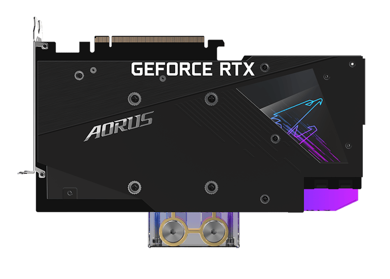 NVIDIA AORUS GeForce RTX 3080 Ti XTREME WATERFORCE 12G Graphics Card (GV-N308TAORUSX WB-12GD)