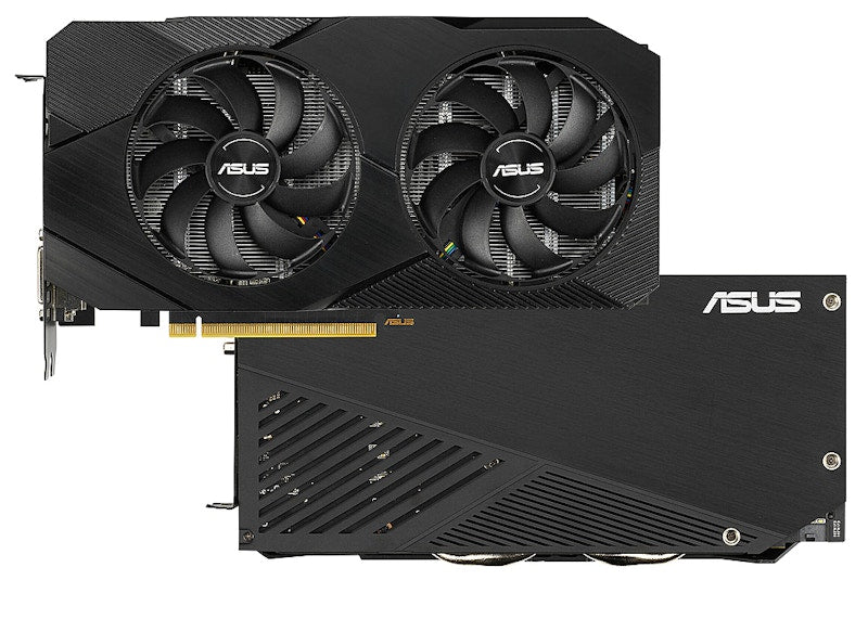 NVIDIA ASUS Dual GeForce RTX 2060 DUAL FAN OC Edition Graphics Card (Dual-RTX2060-O6G-EVO)