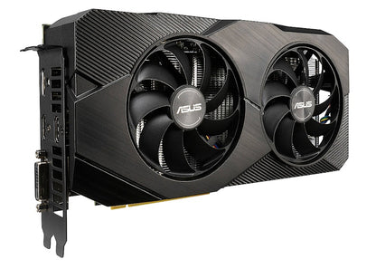 NVIDIA ASUS Dual GeForce RTX 2060 DUAL FAN OC Edition Graphics Card (Dual-RTX2060-O6G-EVO)