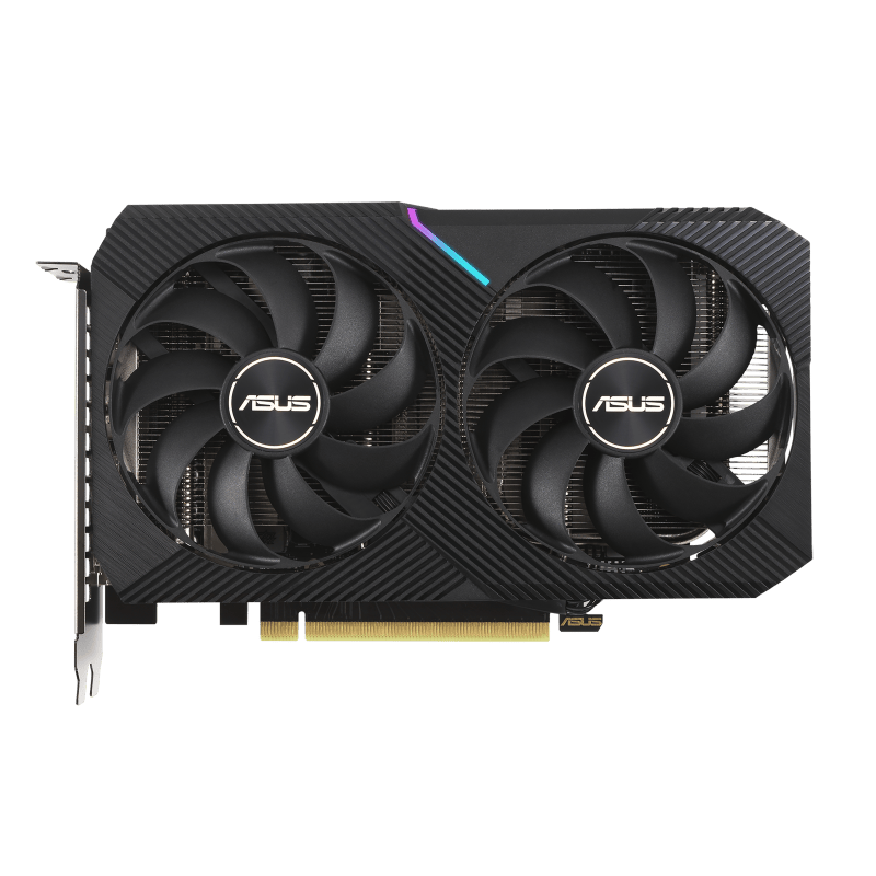 NVIDIA ASUS Dual GeForce RTX 3060 V2 OC 12GB LHR Graphics Card (DUAL-RTX3060-O12G-V2)