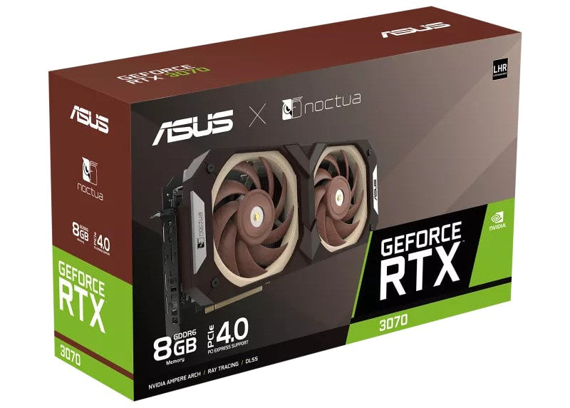 NVIDIA ASUS GeForce RTX 3070 Noctua Edition 8G Graphics Card (RTX3070-8G-NOCTUA)