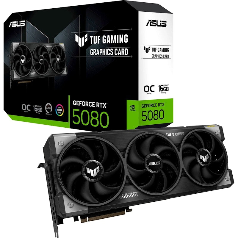 NVIDIA ASUS GeForce RTX 5080 TUF GAMING OC 90YV0M30-M0NA00