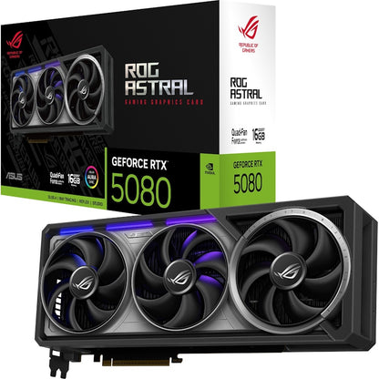 NVIDIA ASUS GeForce RTX 5080 TUF ROG ASTRAL GAMING 90YV0LV1-M0NA00