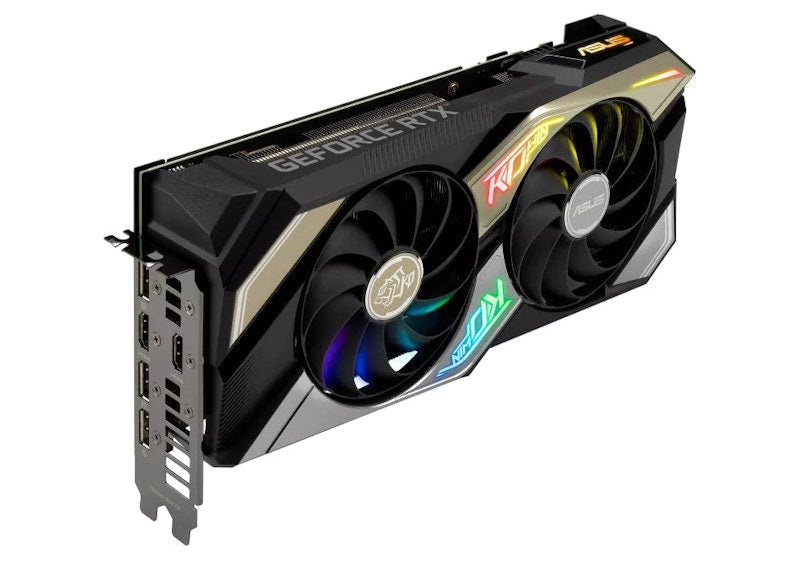 NVIDIA ASUS KO GeForce RTX 3060 Ti V2 8G OC LHR Graphics Card (KO-RTX3060TI-O8G-V2-GAMING) Black