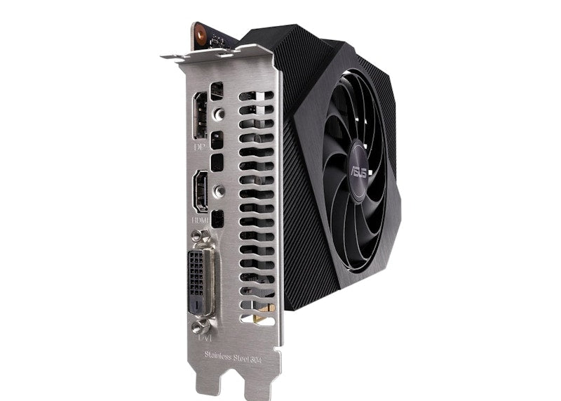 NVIDIA ASUS Phoenix GeForce GTX 1650 4G OC Graphics Card (PH-GTX1650-O4GD6)