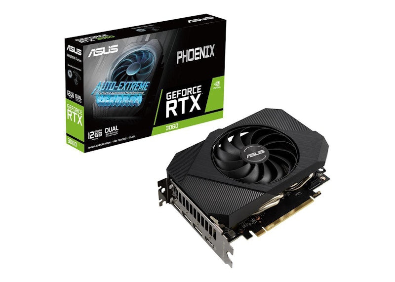 NVIDIA ASUS Phoenix GeForce RTX 3060 12G Graphics Card (PH-RTX3060-12G)