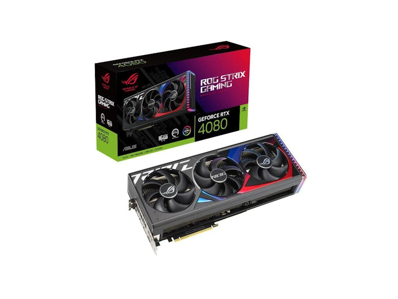 NVIDIA ASUS ROG GeForce RTX 4080 16GB Graphics Card ROG-STRIX-RTX4080-16G-GAMING