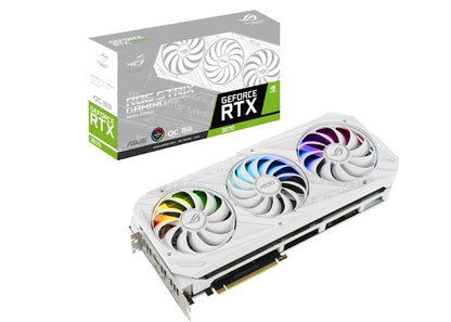 NVIDIA ASUS ROG STRIX GeForce RTX 3070 OC 8G Graphics Card (ROG-STRIX-RTX3070-O8G-WHITE)