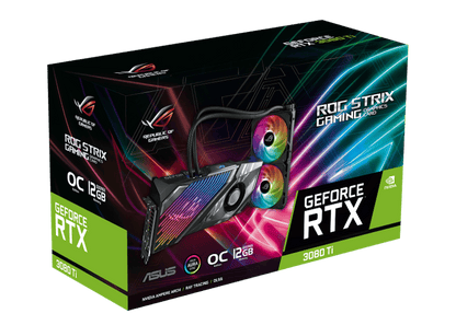 NVIDIA ASUS ROG STRIX LC GeForce RTX 3080 TI 12G OC Graphics Card (ROG-STRIX-LC-RTX3080TI-O12G-GAMING)