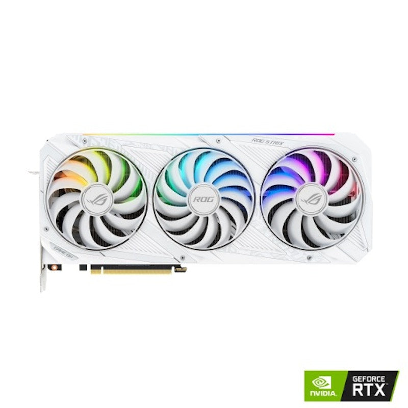 NVIDIA ASUS ROG Strix GAMING GeForce RTX 3090 24G Graphics Card ROG-STRIX-RTX3090-24G-WHITE