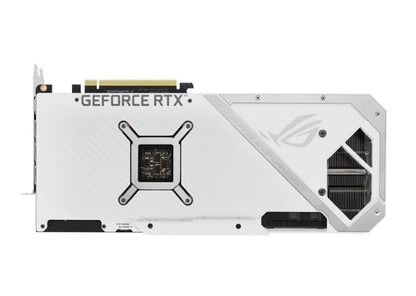 NVIDIA ASUS ROG Strix GeForce RTX 3070 V2 8GB OC LHR Graphics Card (ROG-STRIX-RTX3070-O8G-WHITE-V2) White Edition