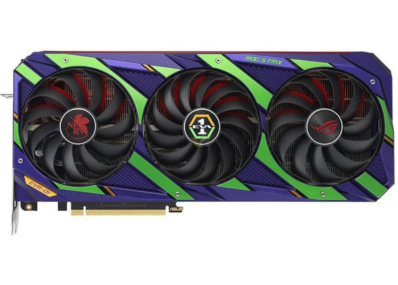 NVIDIA ASUS ROG Strix GeForce RTX 3090 24G Evangelion Edition Graphics Card ROG-STRIX-RTX3090-O12G-EVA