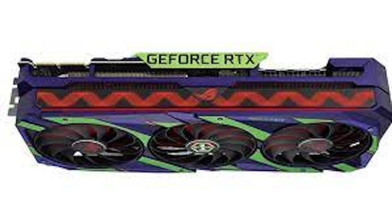 NVIDIA ASUS ROG Strix GeForce RTX 3090 24G Evangelion Edition Graphics Card ROG-STRIX-RTX3090-O12G-EVA