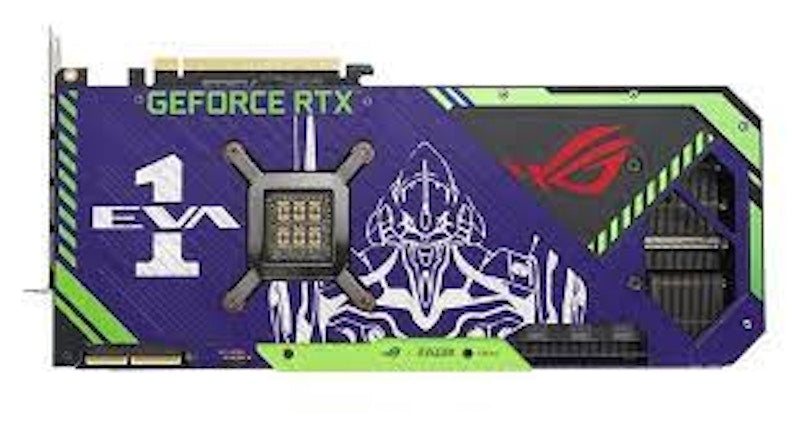 NVIDIA ASUS ROG Strix GeForce RTX 3090 24G Evangelion Edition Graphics Card ROG-STRIX-RTX3090-O12G-EVA