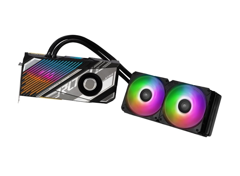 NVIDIA ASUS ROG Strix LC GeForce RTX 3090 Ti 24G Graphics Card rog-strix-lc-rtx3090ti-24g-gaming-model