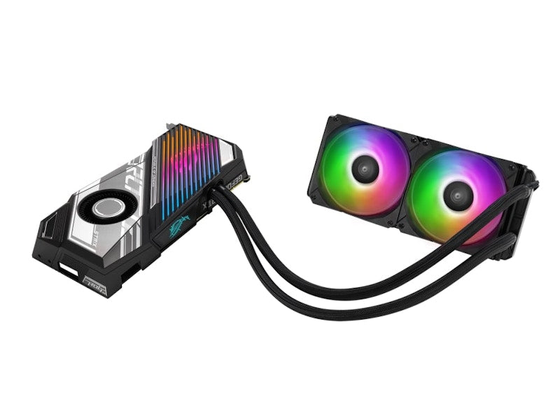 NVIDIA ASUS ROG Strix LC GeForce RTX 3090 Ti 24G OC Graphics Card rog-strix-lc-rtx3090ti-o24g-gaming-model