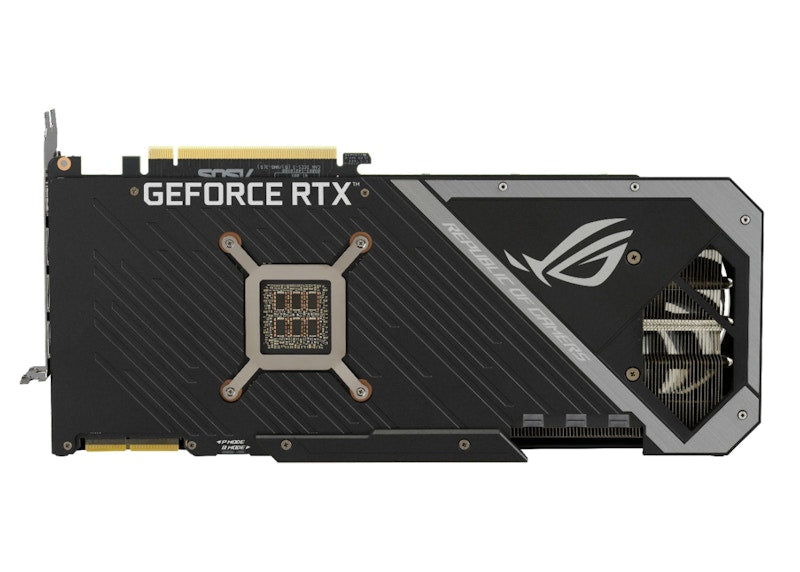 NVIDIA ASUS Strix GeForce RTX 3090 OC 24GB GDDR6X Graphics Card (ROG-STRIX-RTX3090-O24G-GAMING) Black