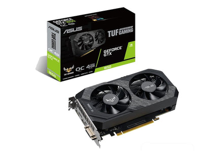 NVIDIA ASUS TUF GAMING GeForce GTX 1650 4GB OC Graphics Card (TUF-GTX1650-O4GD6-P-GAMING)