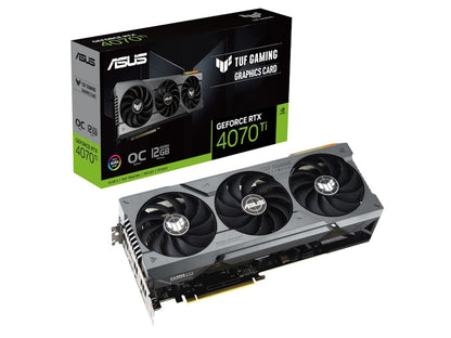 NVIDIA ASUS TUF Gaming GeForce RTX 4070 Ti 12G OC Graphics Card TUF-RTX4070TI-O12G-GAMING