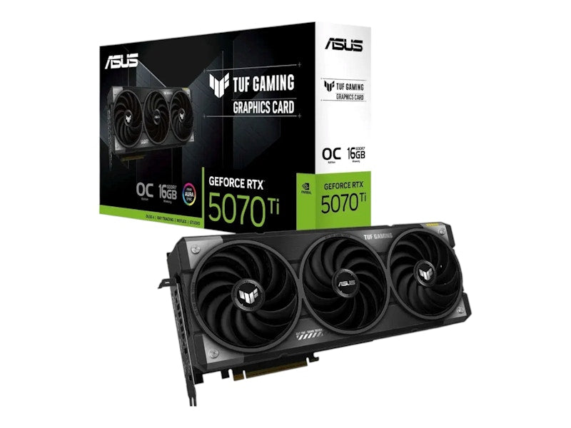NVIDIA ASUS TUF Gaming GeForce RTX 5070 Ti OC 16GB TUF-RTX5070TI-O16G-GAMING