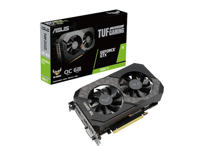 NVIDIA ASUS TUF GeForce GTX 1660 Ti EVO GAMING 6GB OC Graphics Card (TUF-GTX1660TI-O6G-EVO-GAMING)
