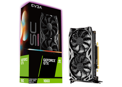 NVIDIA EVGA GeForce GTX 1660 SC UTLRA GAMING 6G Graphics Card 06G-P4-1067-KR