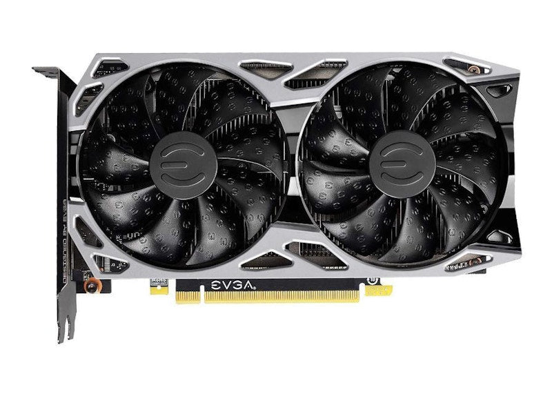 NVIDIA EVGA GeForce RTX 2060 KO Gaming, Dual Fans, Metal Backplate Graphic Card (06G-P4-2066-KR)