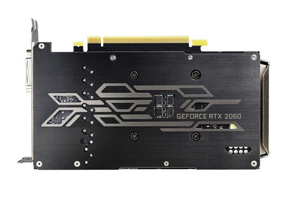 NVIDIA EVGA GeForce RTX 2060 KO Gaming, Dual Fans, Metal Backplate Graphic Card (06G-P4-2066-KR)