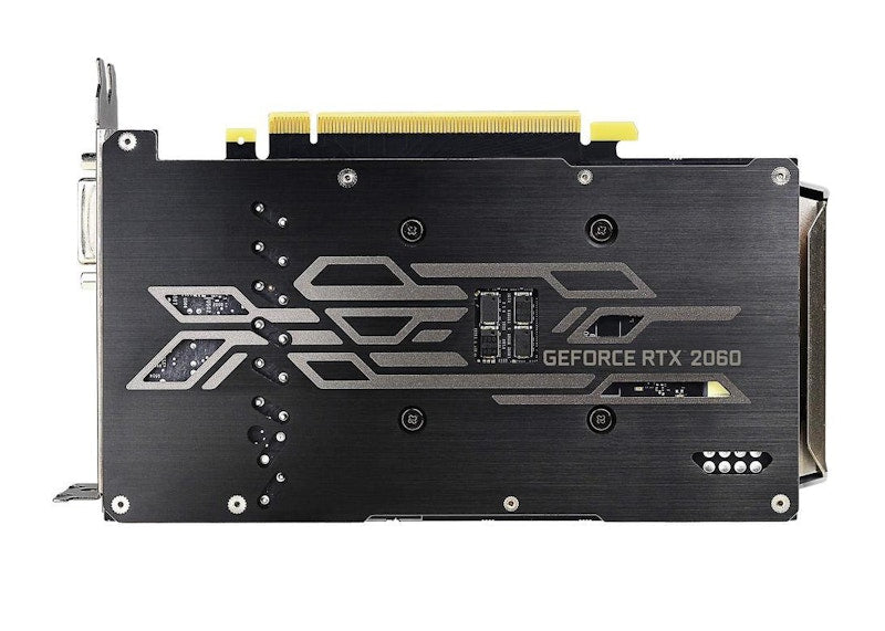 NVIDIA EVGA GeForce RTX 2060 KO Gaming, Dual Fans, Metal Backplate Graphic Card (06G-P4-2066-KR)