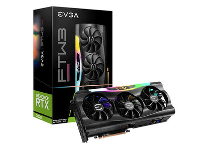 NVIDIA EVGA GeForce RTX 3070 FTW3 ULTRA GAMING 8G Graphics Card (08G-P5-3767-KR)