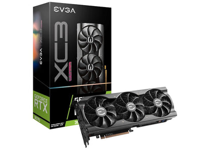 NVIDIA EVGA GeForce RTX 3070 XC3 Ultra Gaming Graphics Card (08G-P5-3755-KB/KR) Black