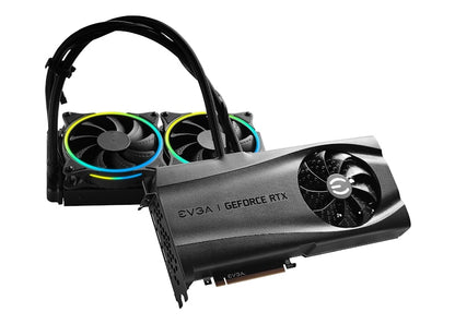NVIDIA EVGA GeForce RTX 3080 FTW3 ULTRA HYBRID GAMING 10G LHR Graphics Card 10G-P5-3898-KL / 10G-P5-3898-KR