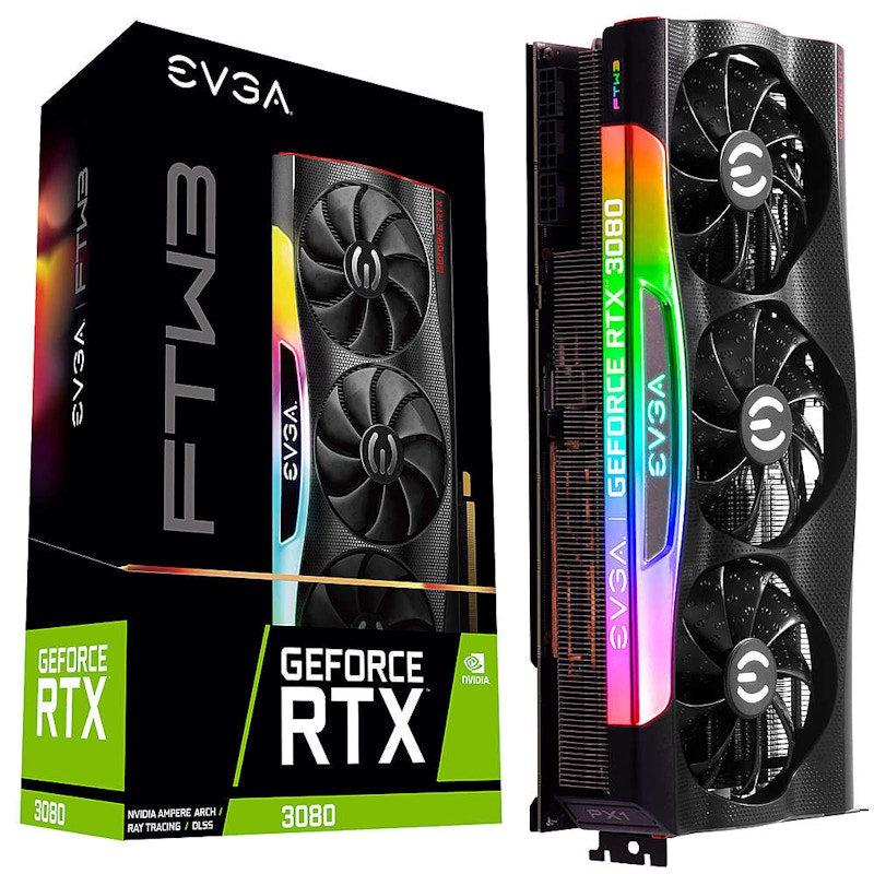 NVIDIA EVGA GeForce RTX 3080 Gaming Graphics Card (10G-P5-3895-KR)