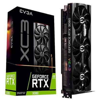 NVIDIA EVGA GeForce RTX 3080 XC3 GAMING Graphics Card (10G-P5-3883-KR)