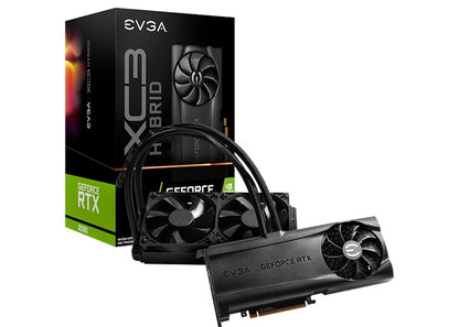 NVIDIA EVGA GeForce RTX 3080 XC3 ULTRA HYBRID GAMING 10G Graphics Card (10G-P5-3888-KR)