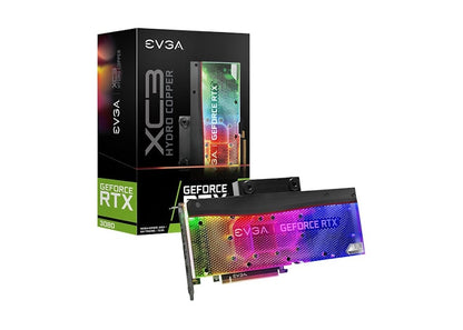 NVIDIA EVGA GeForce RTX 3080 XC3 Ultra Hydro Gaming 10G Graphics Card 10G-P5-3889-KL