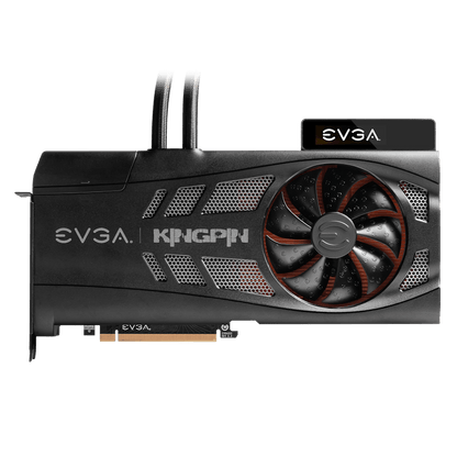 NVIDIA EVGA GeForce RTX 3090 KINGPIN HYBRID GAMING with HYBRID Cooler OLED Display Metal Backplate Graphic Card (24G-P5-3998-KR) Black