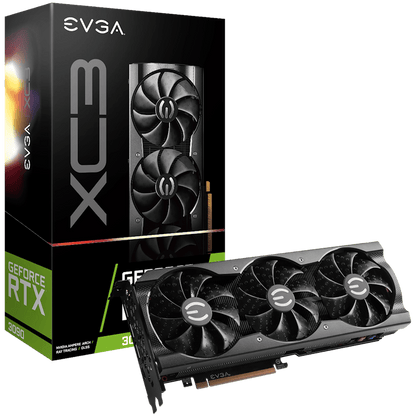 NVIDIA EVGA GeForce RTX 3090 XC3 GAMING 24GB GDDR6X, iCX3 Cooling ARGB LED Metal Backplate Graphic Card (24G-P5-3973-KR)