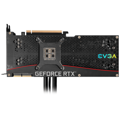 NVIDIA EVGA GeForce RTX 3090 XC3 ULTRA HYBRID Water Cooling Metal Backplate Graphic Card (24G-P5-3978-KR)