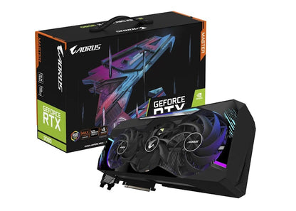 NVIDIA GIGABYTE AORUS GeForce RTX 3080 MASTER 12G Graphics Card (GV-N3080AORUS M-12GD)