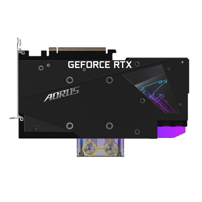 NVIDIA GIGABYTE AORUS GeForce RTX 3080 XTREME WATERFORCE WB 10G (rev. 2.0) LHR Graphics Card (GV-N3080AORUSX WB-10GD Rev2)