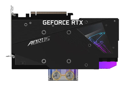 NVIDIA GIGABYTE AORUS GeForce RTX 3080 XTREME WATERFORCE WB 12G Graphics Card (GV-N3080AORUSX WB-12GD)