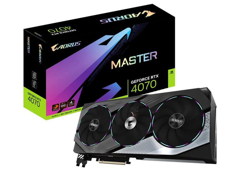 NVIDIA GIGABYTE AORUS GeForce RTX 4070 12GB Graphics Card GV-N4070AORUS M-12GD