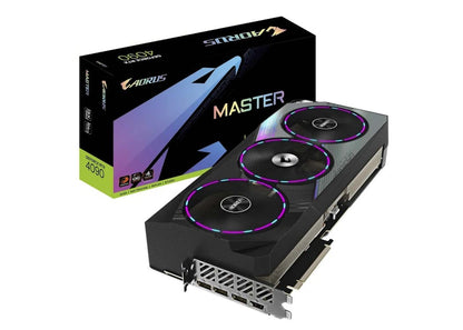 NVIDIA GIGABYTE AORUS GeForce RTX 4090 MASTER 24G Graphics Card GV-N4090AORUS M-24GD