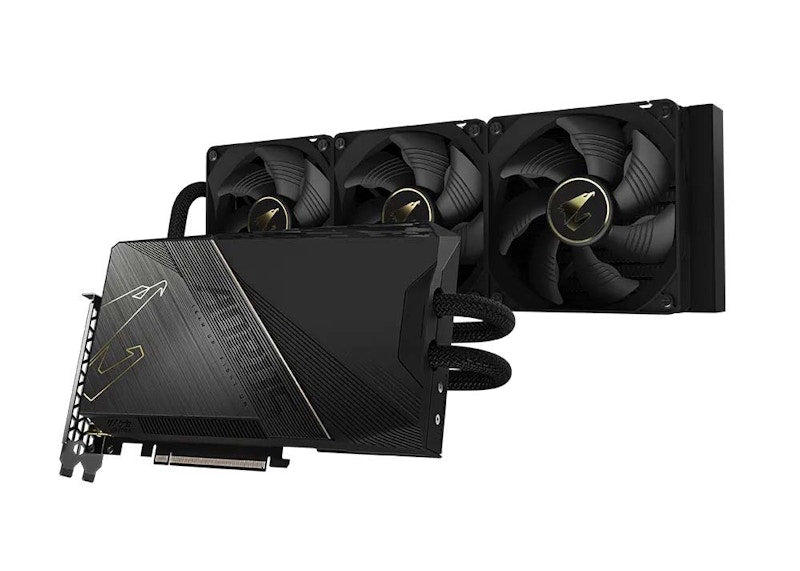 NVIDIA GIGABYTE AORUS GeForce RTX 4090 XTREME WATERFORCE 24G Graphics Card GV-N4090AORUSX W-24GD