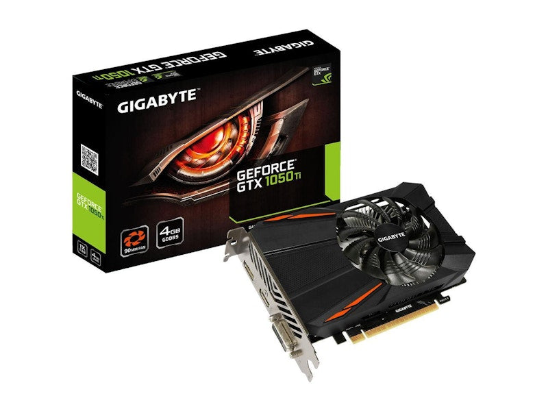NVIDIA GIGABYTE GeForce GTX 1050 Ti D5 Single Fan Graphic Card (GV-N105TD5-4GD)