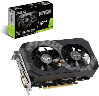 NVIDIA GIGABYTE GeForce GTX 1660 SUPER OC 6GB Graphics Card (TUF-GTX1660S-O6G-GAMING)