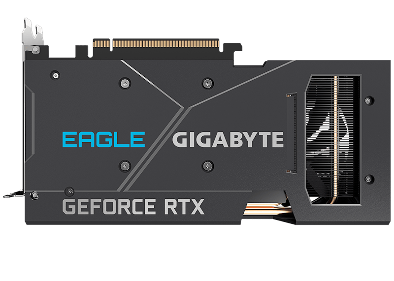 NVIDIA GIGABYTE GeForce RTX 3060 Ti Eagle 8G Rev 2.0 LHR Graphics Card (GV-N306TEAGLE-8GD)