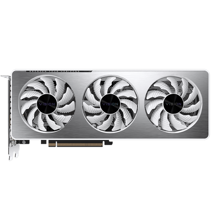 NVIDIA GIGABYTE GeForce RTX 3060 VISION (rev. 2.0) 12G OC LHR Graphics Card (GV-N3060VISION OC-12GD Rev2)